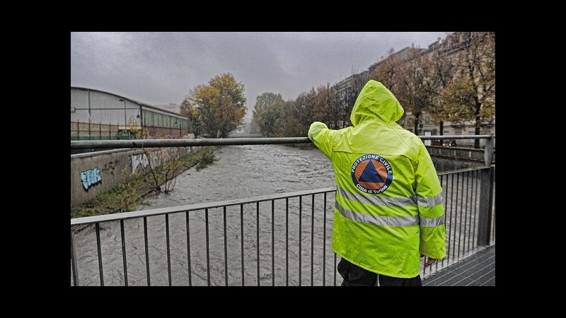 Maltempo, evacuate 100 persone a Pianezza nel torinese