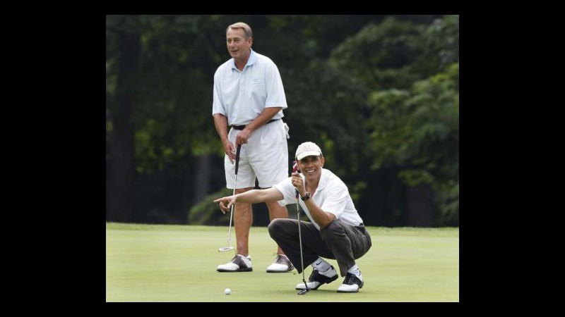 Usa, Boehner: Mio rapporto con compagno di golf Obama è un po’ gelido