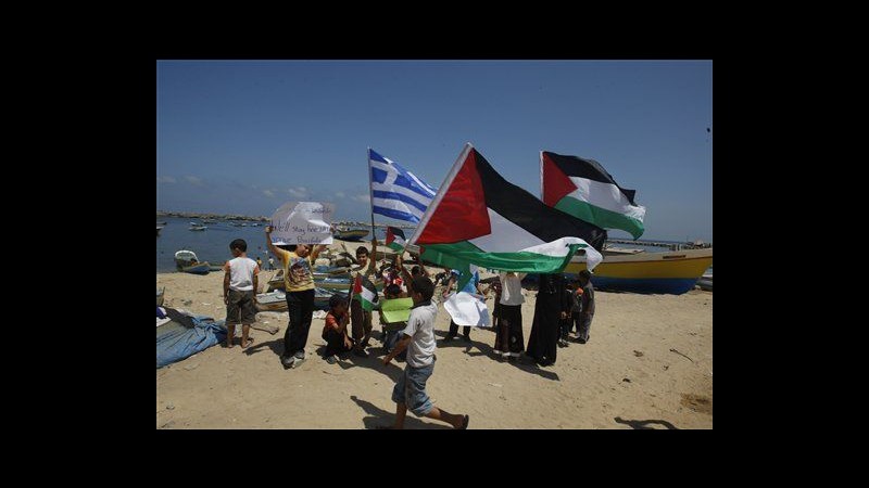 Freedom flotilla: Andremo avanti, nonostante blocco imposto da Grecia
