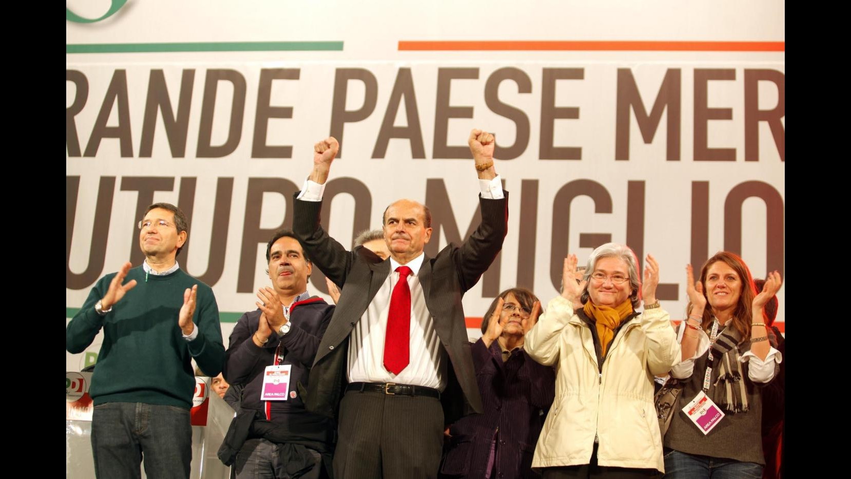 Pd, Bersani: Italia ce la farà