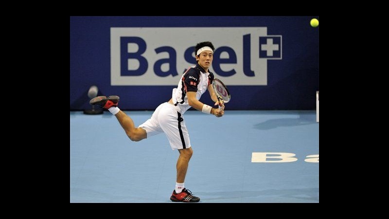 Basilea, Djokovic ko con Nishikori. In finale Federer