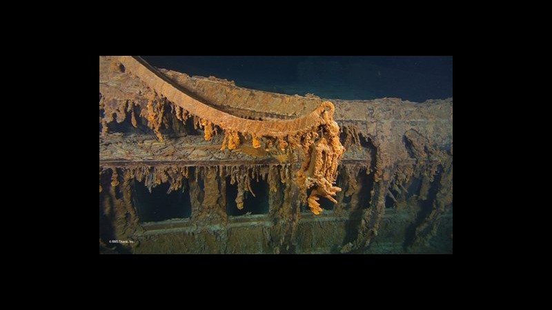 Il Titanic mai visto, immagini 3D dal fondo dell’oceano