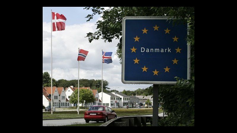 Schengen, commissione parlamentare danese approva controlli al confine
