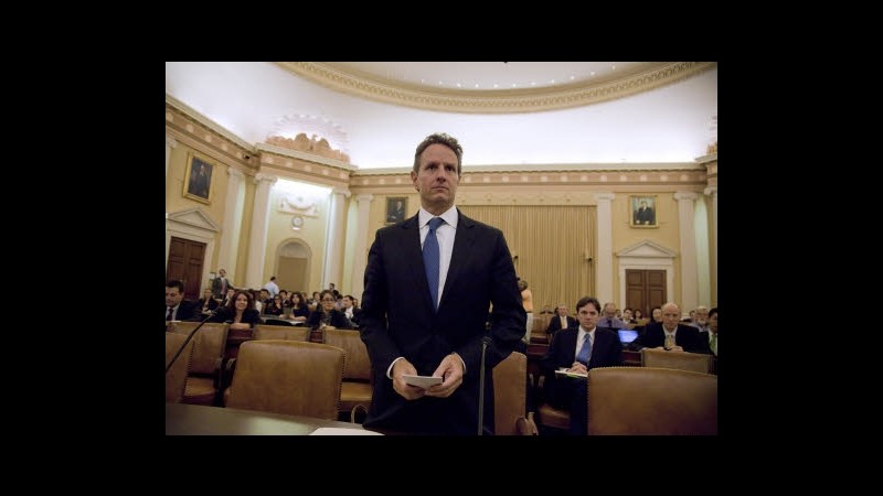 Usa, Geithner su voci che voglia lasciare: Resterò nel futuro immediato