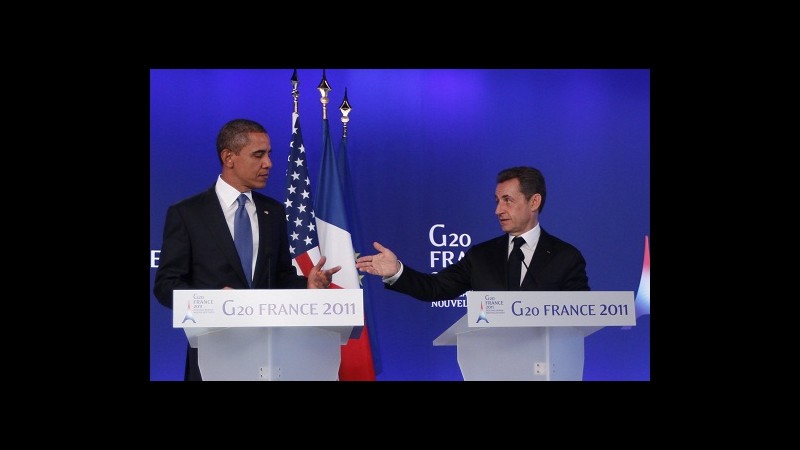 Obama: Contento che Giulia Sarkozy abbia ereditato bellezza di Carla