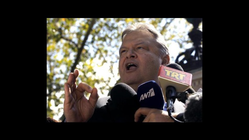 Venizelos: Permanenza Grecia in eurozona non dipende da referendum