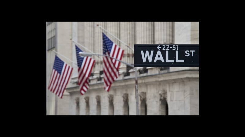 Apertura positiva per Wall Street, Dow Jones +0,37%