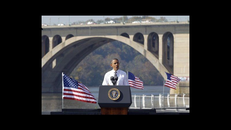Usa, Obama: Congresso approvi il piano sui trasporti da 50 mld dollari