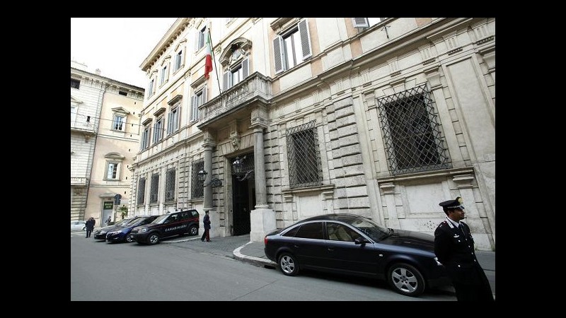 Al via ufficio di presidenza Pdl a palazzo Grazioli, assente Tremonti