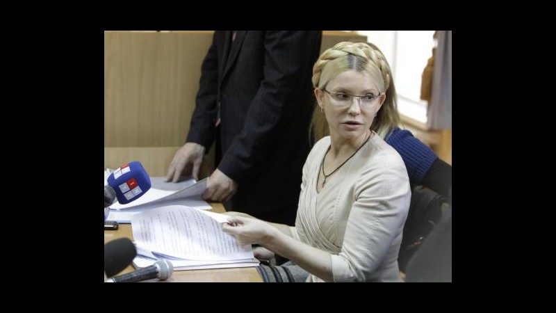 Ucraina, Tymoshenko chiede a Ue di non interrompere rapporti con Kiev