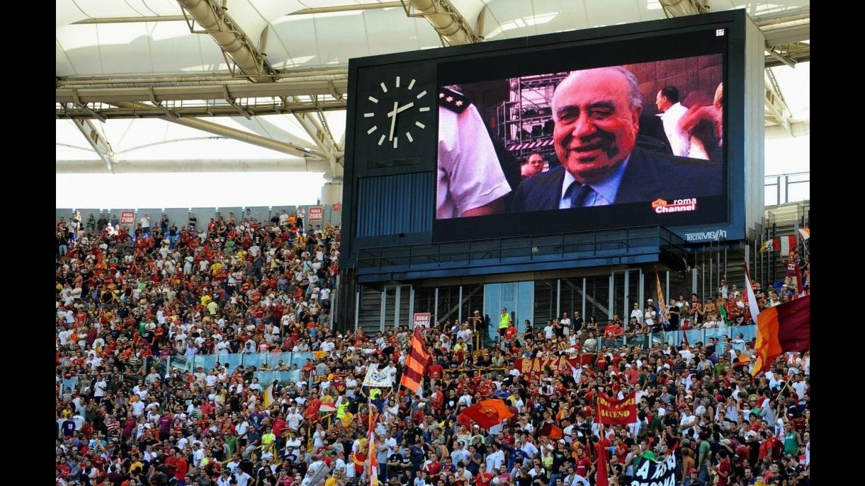 Il nuovo stadio della Roma sarà intitolato a Franco Sensi