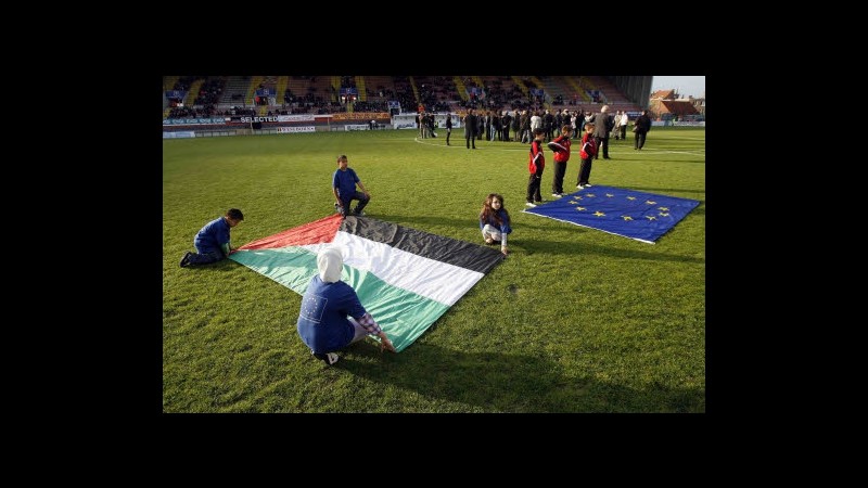 Medioriente, Ue lavora per posizione comune su Stato palestinese