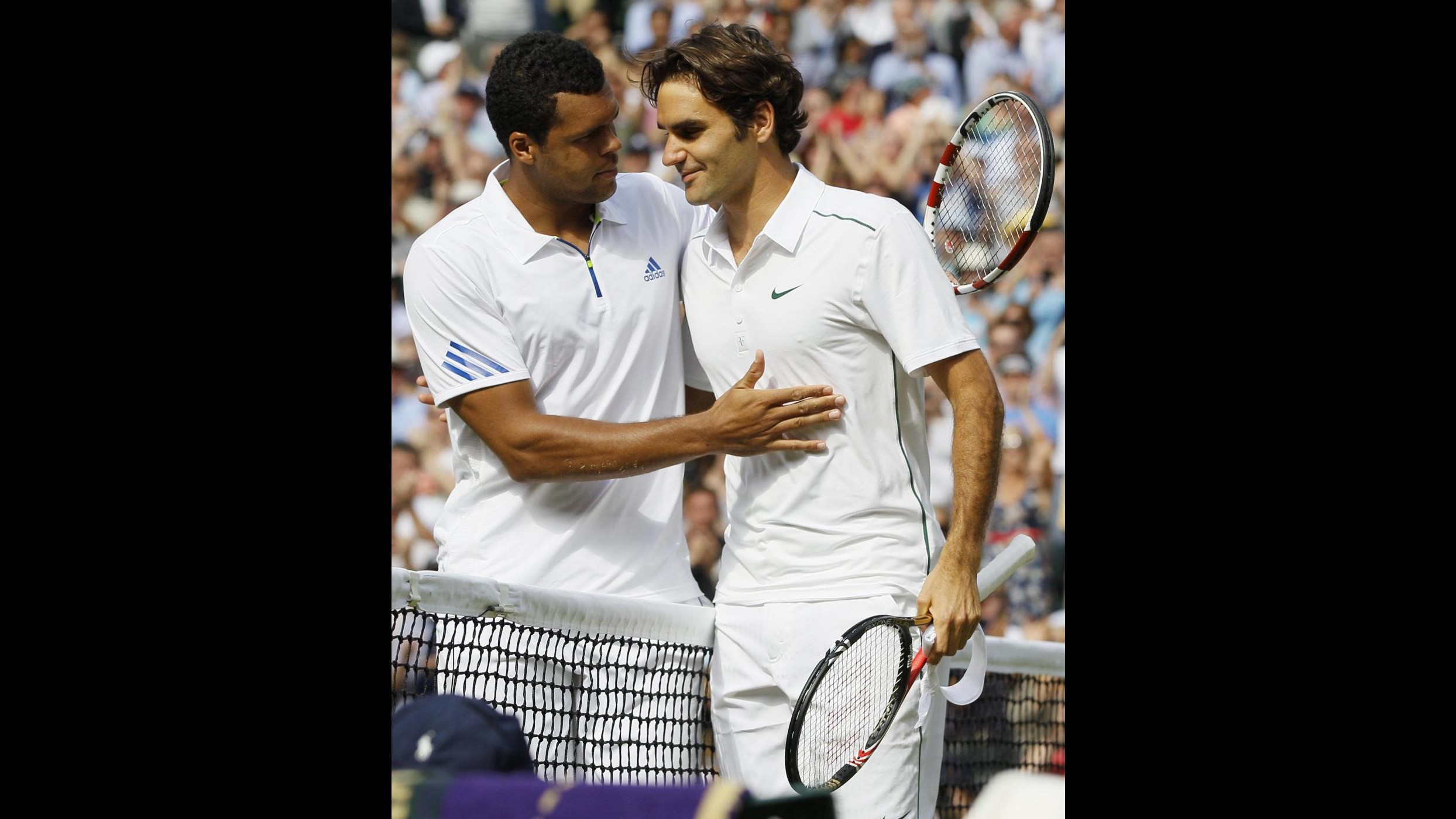 Wimbledon: cade Federer, Tsonga in semifinale con i big