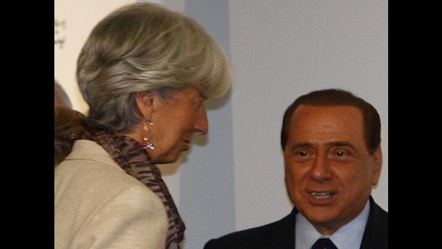 Berlusconi: Lagarde persona più appropriata per vertici Fmi