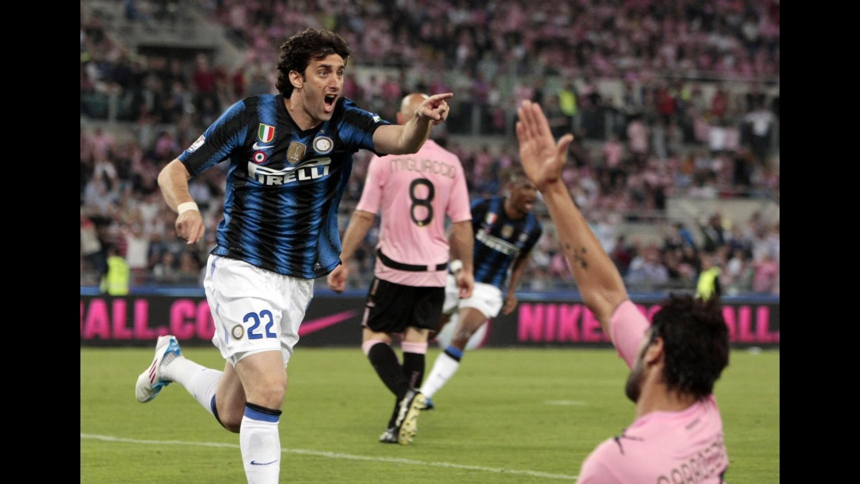 Calcio, Milito: Con Gasperini l’Inter può di nuovo vincere tutto