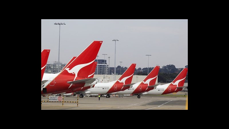 Australia, Qantas torna a volare