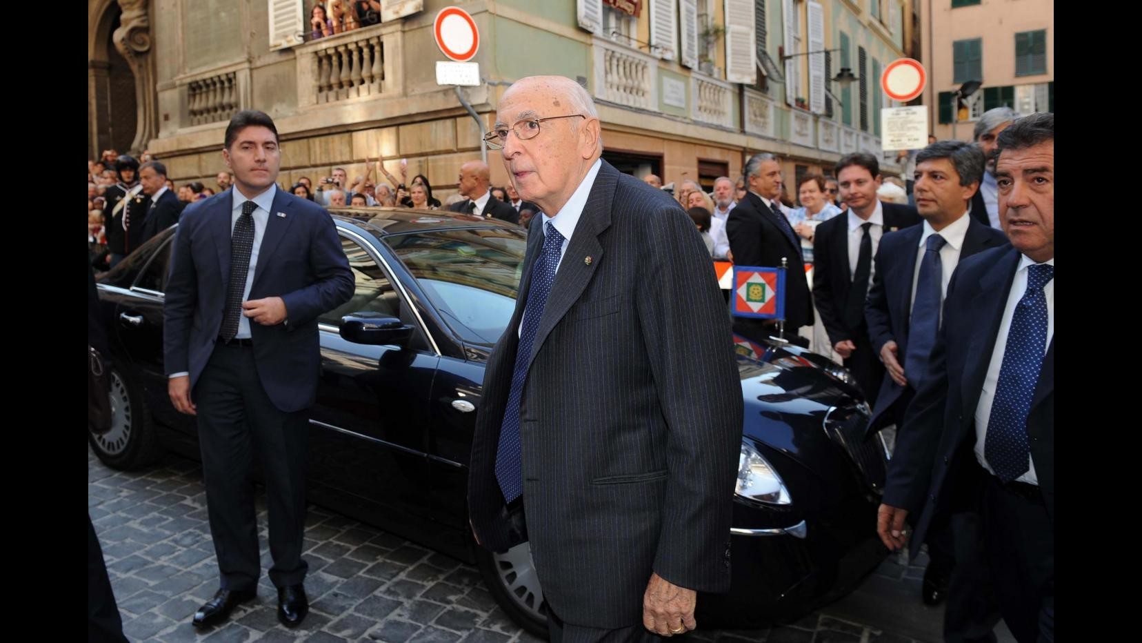 Napolitano: A rischio pluralismo giornali