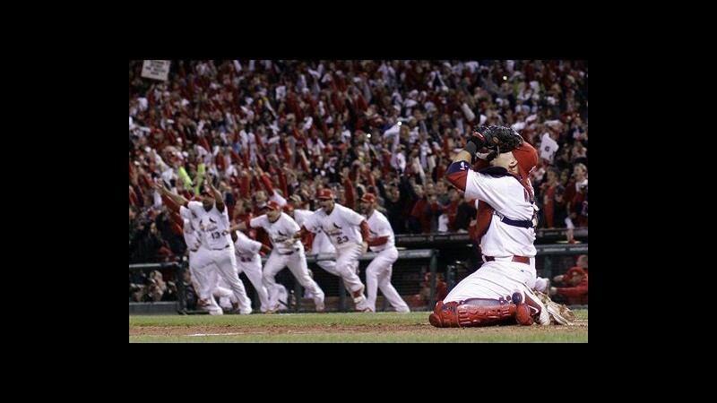 Mlb, i St. Louis Cardinals vincono le World Series