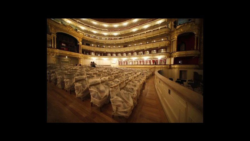 Russia,dopo 6 anni e 700mln dollari per restauro riapre teatro Bolshoi