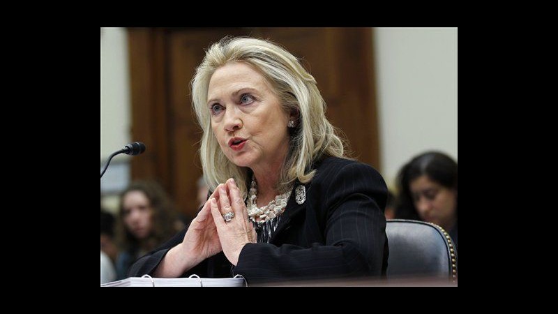 Usa, Clinton difende in Campidoglio strategia americana in Pakistan