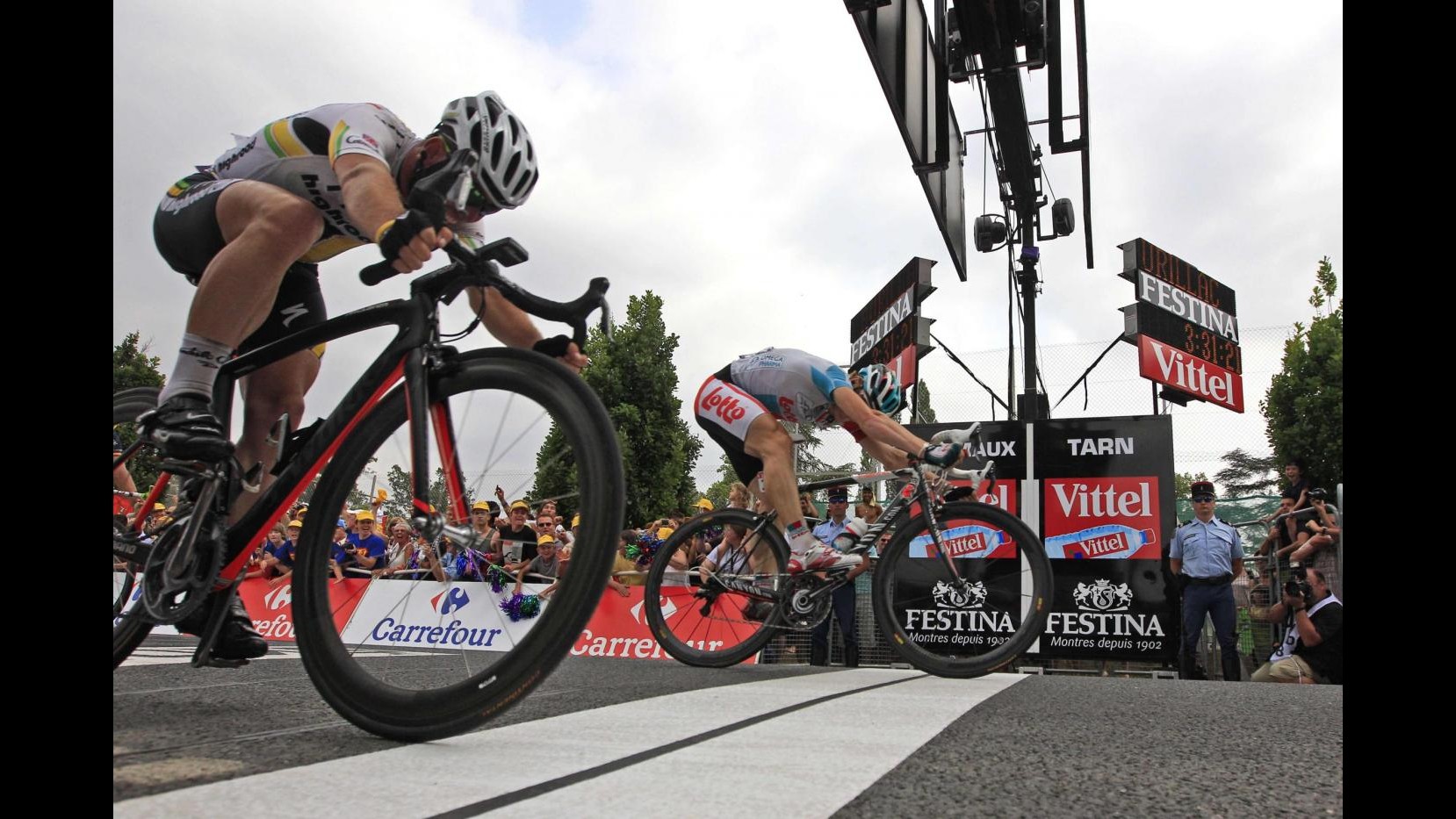 Tour de France, trionfa Greipel beffato Cavendish