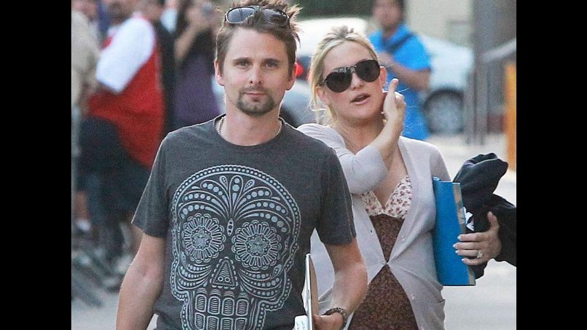 Fiocco azzurro per Kate Hudson e il leader dei Muse Matt Bellamy
