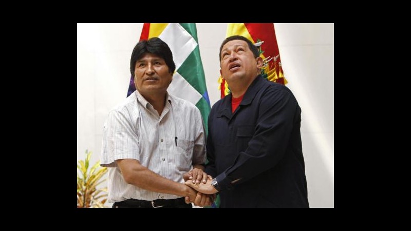 Venezuela, Morales: Chavez sta bene, ha superato il momento peggiore