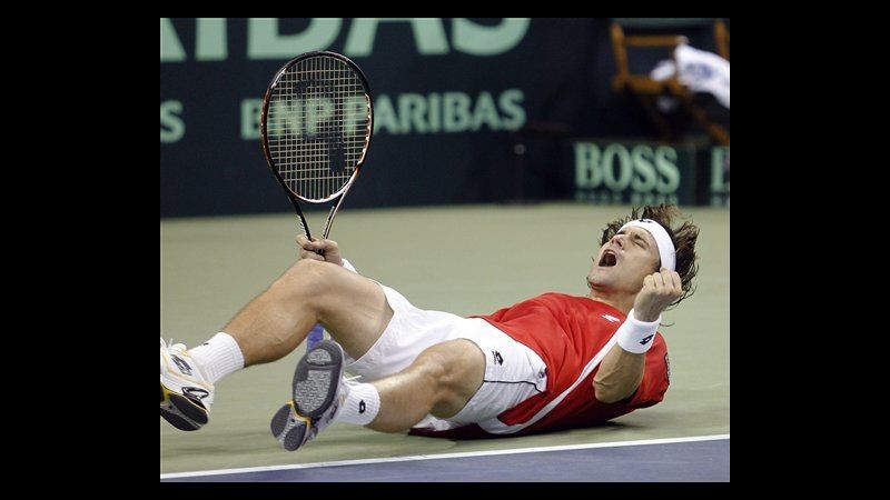 Tennis, Coppa Davis: Ferrer batte Fish, Spagna in semifinale