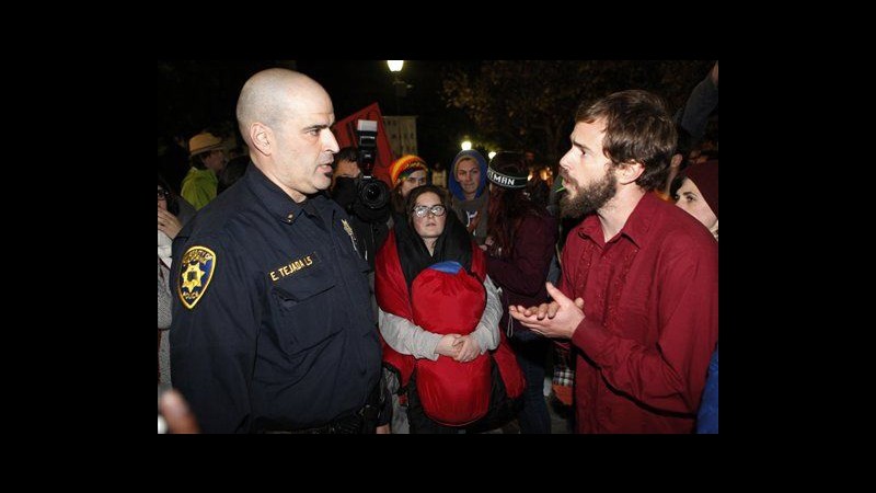 Occupy Wall Street, irruzione in banca a San Francisco: 95 arresti