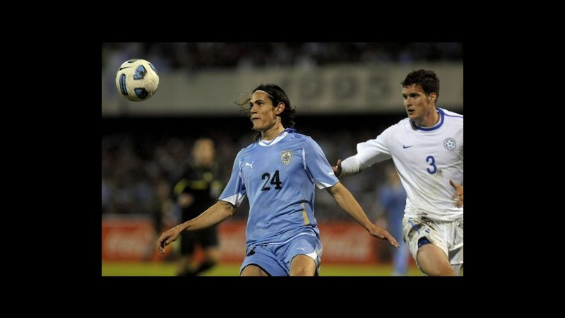 Coppa America, infortunio al ginocchio per Edinson Cavani