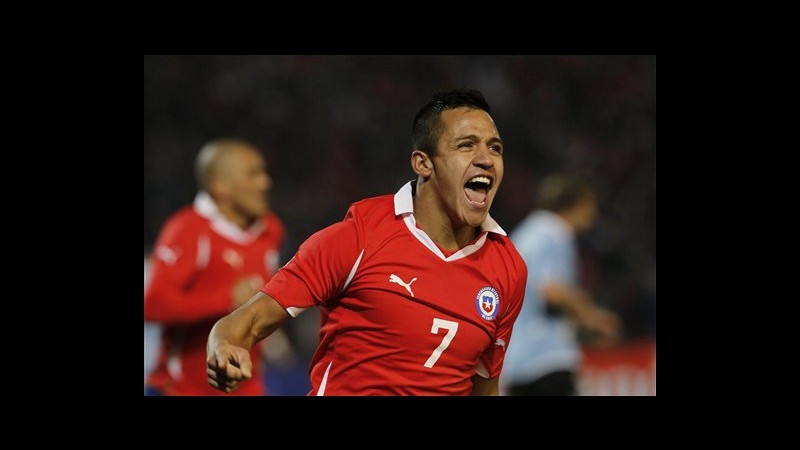 Coppa America, Sanchez salva il Cile contro l’Uruguay