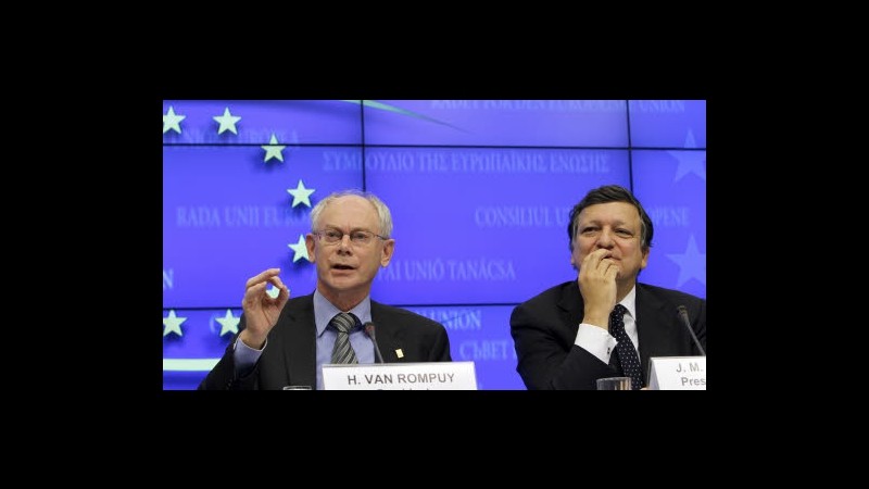 Barroso e Van Rompuy: Bene nomina Monti, segnale di volontà stabilità