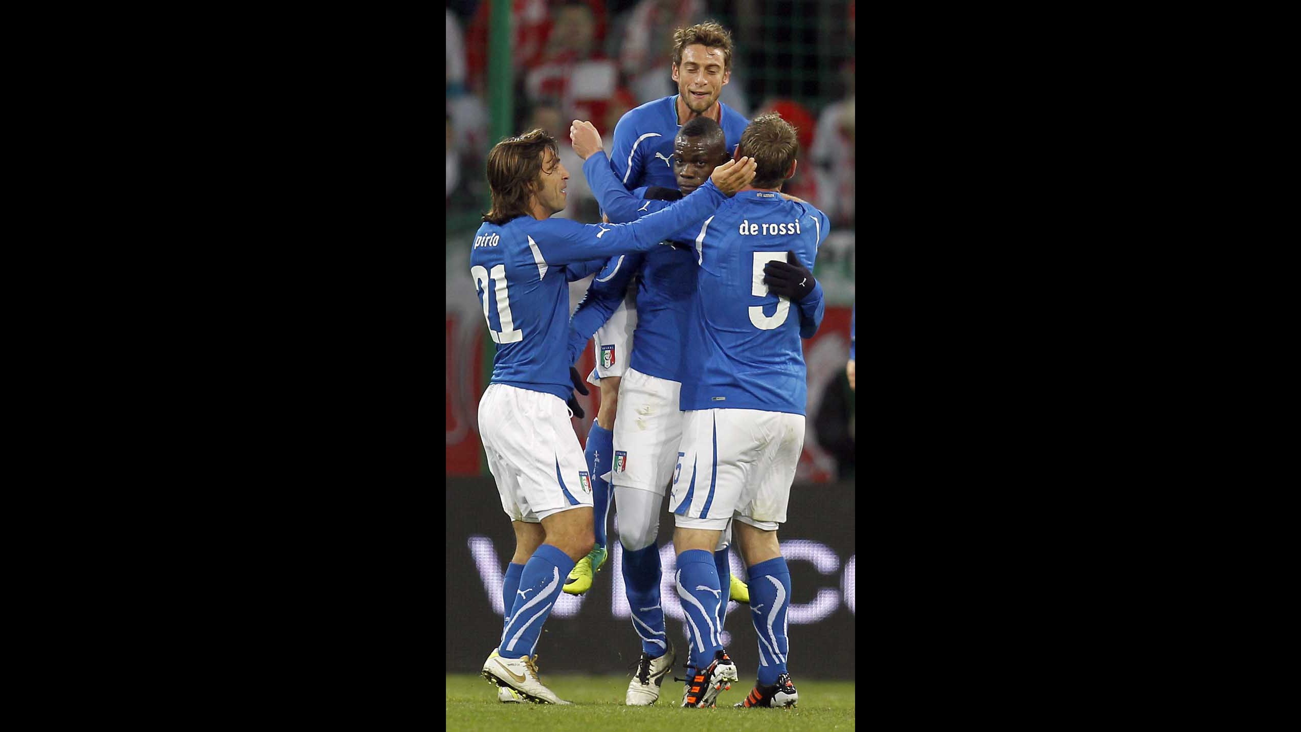 Italia stende Polonia 2-0 con Balotelli e Pazzini