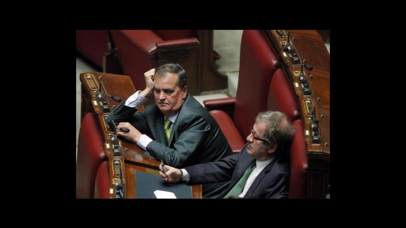 Lega contro un esecutivo Monti