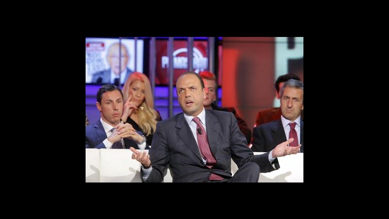 Alfano: Berlusconi lascia sabato o lunedì