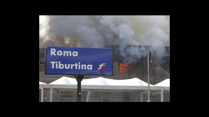 Roma, incendio a Tiburtina: da domani tutte le stazioni operative