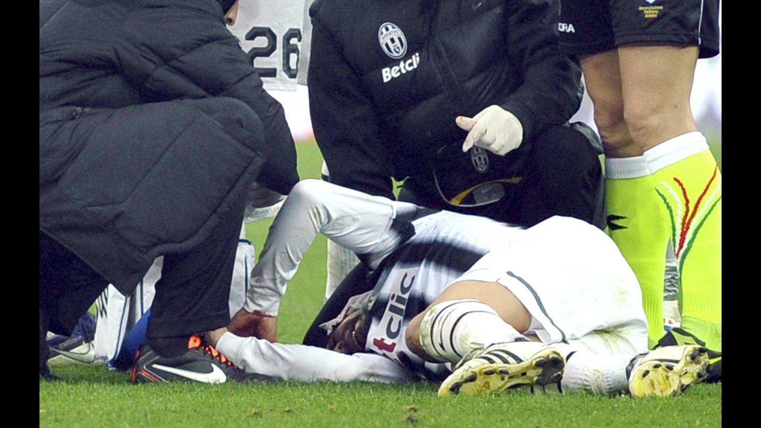 Juve, Tac per Del Piero: passerà la notte in clinica