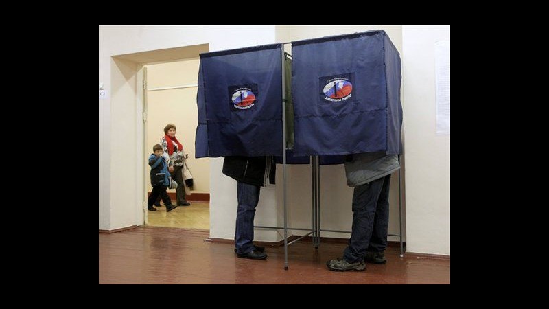 Elezioni Russia, exit poll: Partito di Putin in calo, sotto il 50%