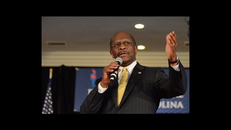 Cain sospende corsa a presidenza Usa: Basta false accuse