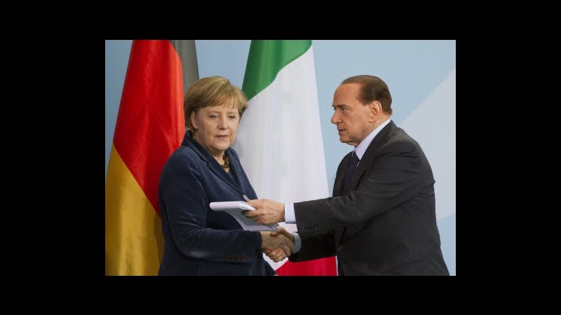 Berlusconi: Merkel dice che nostro piano austerity è valido