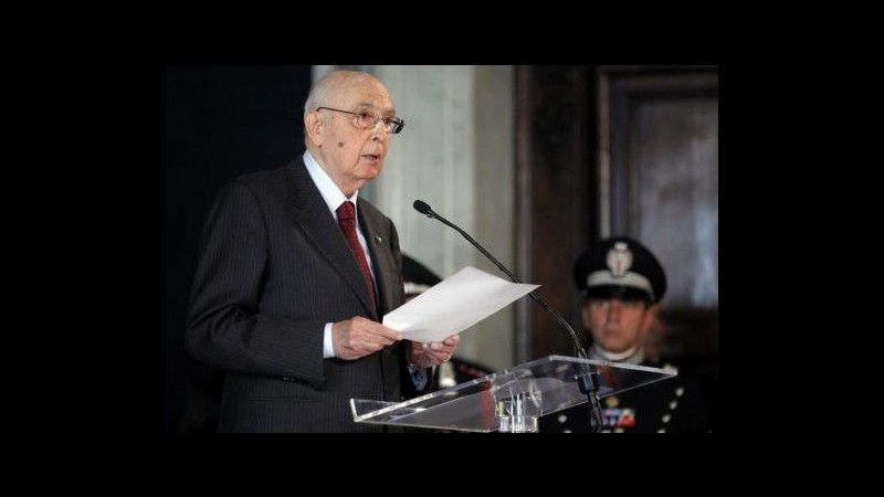 Napolitano: Inammissibili gli attacchi ma giudici siano inappuntabili