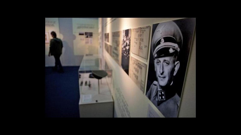 Oggetti relativi a cattura Eichmann in mostra a Gerusalemme