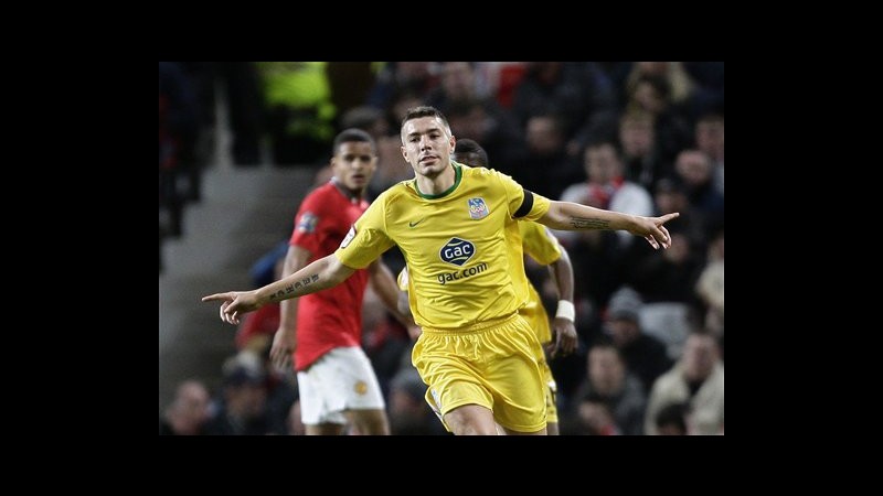 Carling Cup: crollo Manchester United, passa il Crystal Palace
