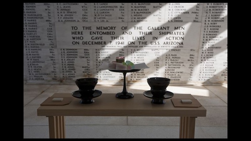 La cerimonia del tè a Pearl Harbour