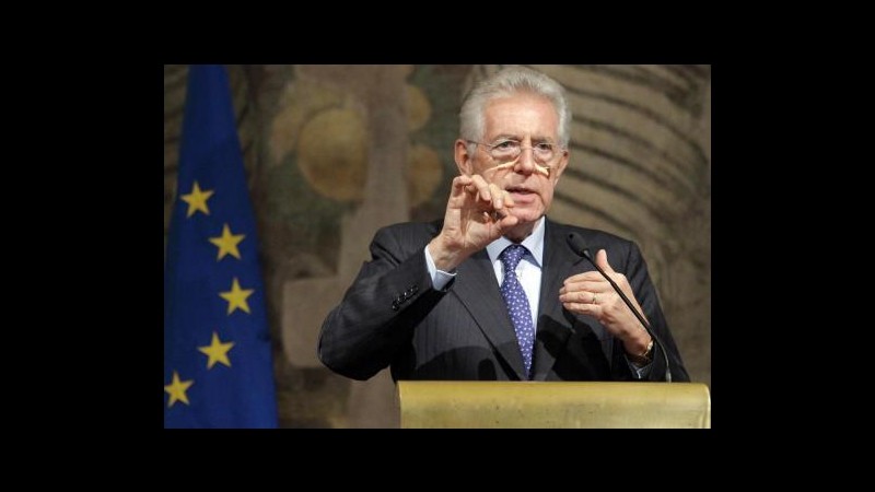 Monti: A Ecofin non si è parlato di Bce come prestatore ultima istanza
