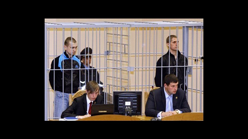 Esplosione Minsk, due attentatori condannati a morte per terrorismo