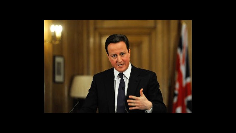 Intercettazioni Gb, Cameron: Governo ha dimostrato trasparenza