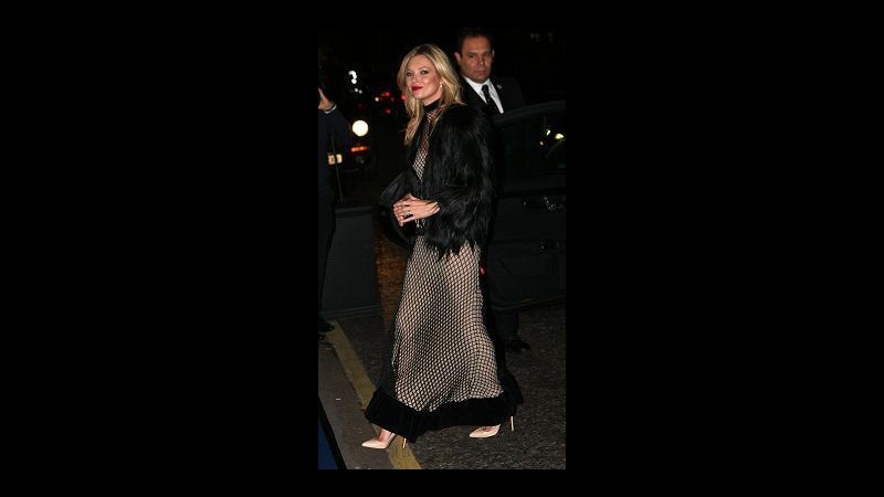 Kate Moss, aggressiva o eccessiva ai British Fashion Awards?