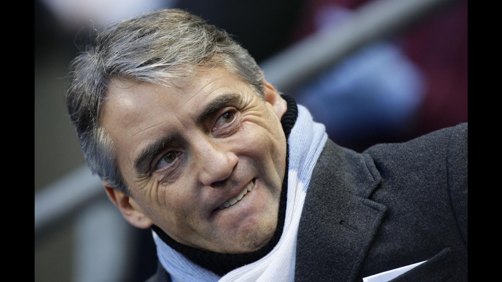 Calcio, Mancini: Aguero? Perfetto per giocare nel City