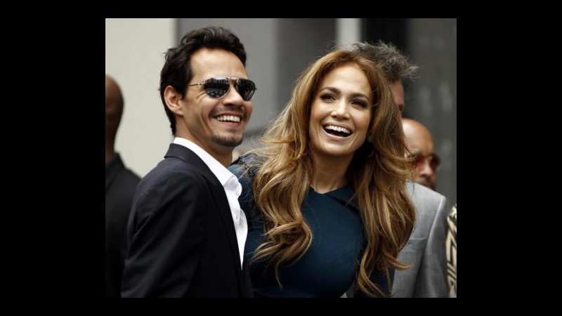 Finisce il matrimonio tra Jennifer Lopez e Marc Anthony